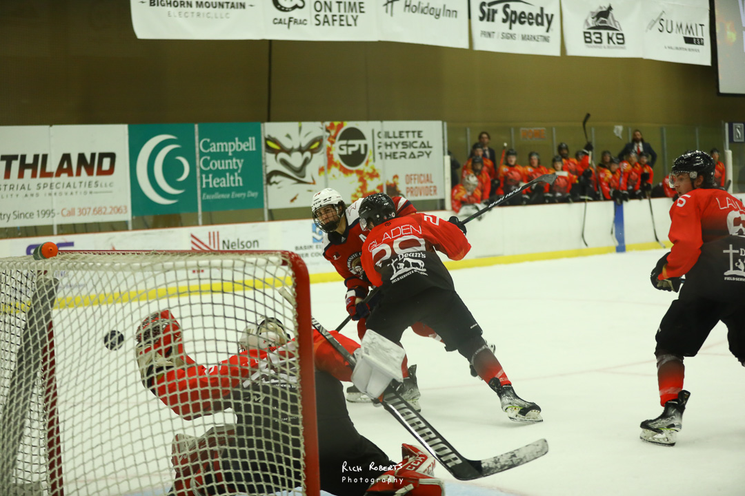 RichRoPhoto's tweet photo. Lots of action in tonight's @GCLumberjacks OT win over the Wild https://t.co/s2KHfNiJJW