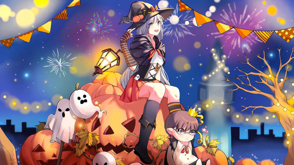 official_kinh's tweet photo. October 2022
Hallows Eve Luna 🎃🎆
“Spooky season is finally here~”

🎨: harisunstudios

#OC #art #LMLunaART https://t.co/1j39jWzv2E