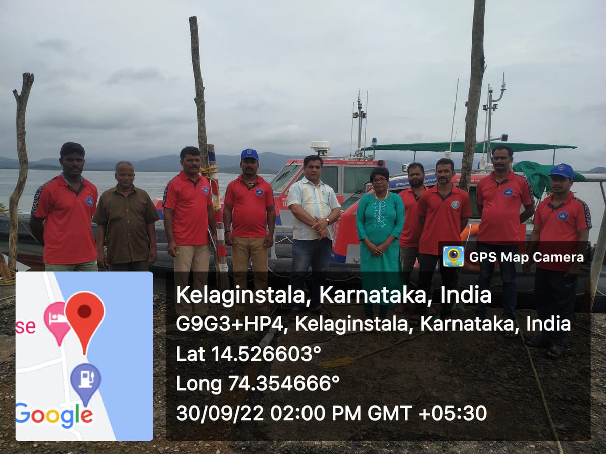 ddfishtadri's tweet photo. Joint operation with csp regarding unauthorised fishing vessels https://t.co/YzIbGte0bT
