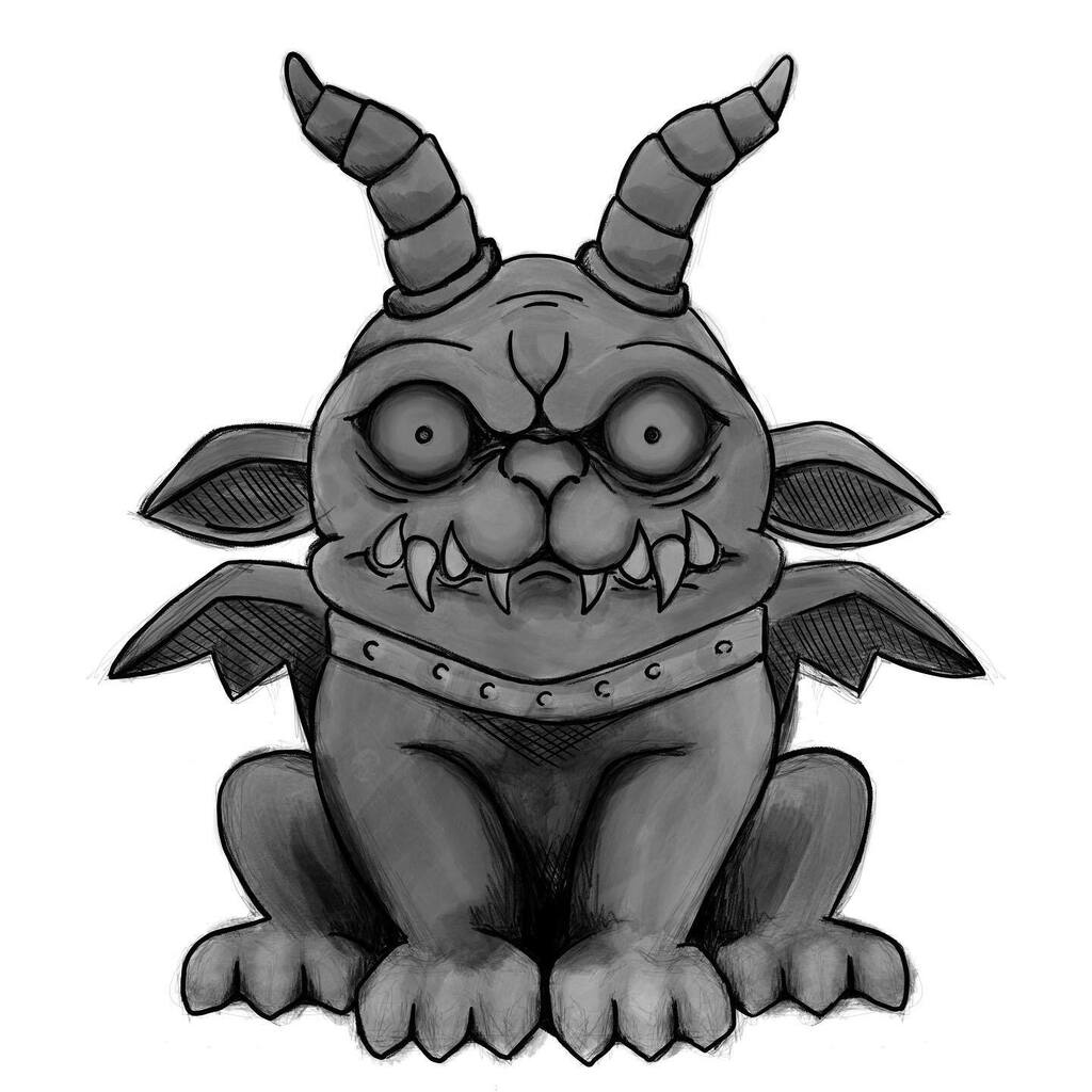 #gargoyle #inktober2022 #inktober instagr.am/p/CjMuxb2MxxJ/