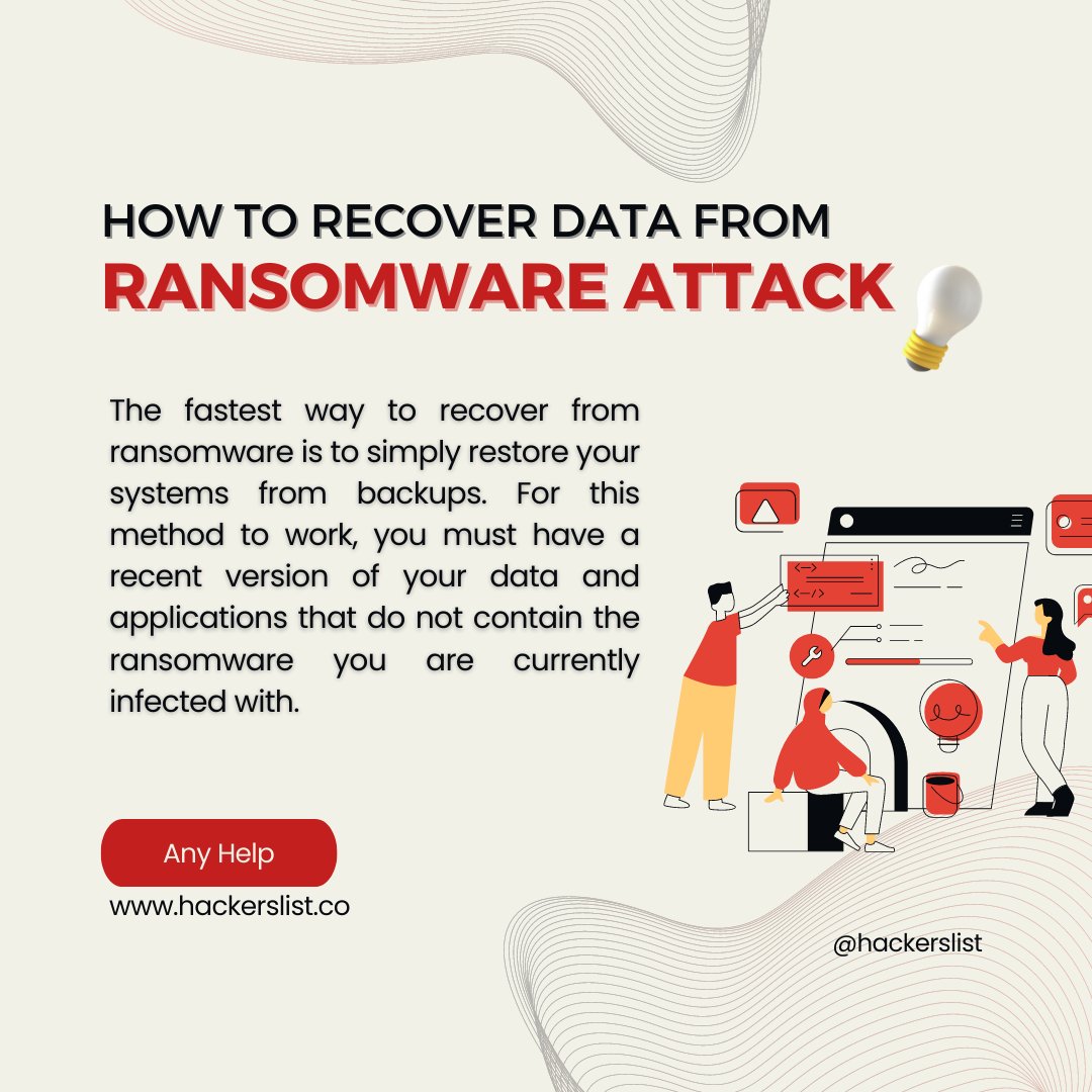 Middlet1J's tweet photo. How to recover data from ransomware attack
#cybersecurity #cyberattack #removeransomware #secure #data #bigdata #datascience #python #code #coding #lovecoding https://t.co/lyoCVkFqim