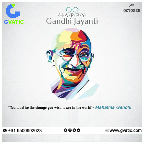 GvaticS's tweet photo. Happy Gandhi Jayanti
#happygandhijayanti #gandhijayanti #mahatmagandhi #gandhi #india #gandhiji #October2022 https://t.co/gAKFkXEOhZ