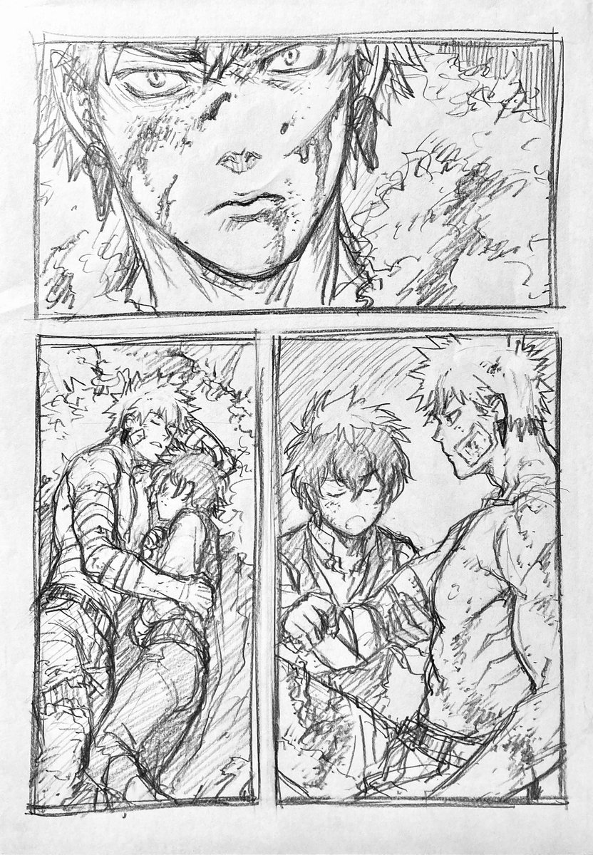 ラフ描き、💥🥦、十傑

過去絵発掘、再掲2 