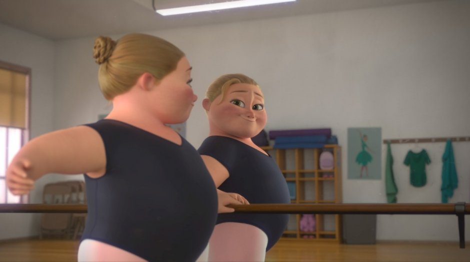 Tout simplement en train de chialer je viens d'apprendre qu'il existe un (très court) court métrage Disney sur une petite danseuse qui lutte contre ses insécurités en trouvant sa force intérieure et regardez la je 🥺🥺🥺 ça s'appelle Reflect !!