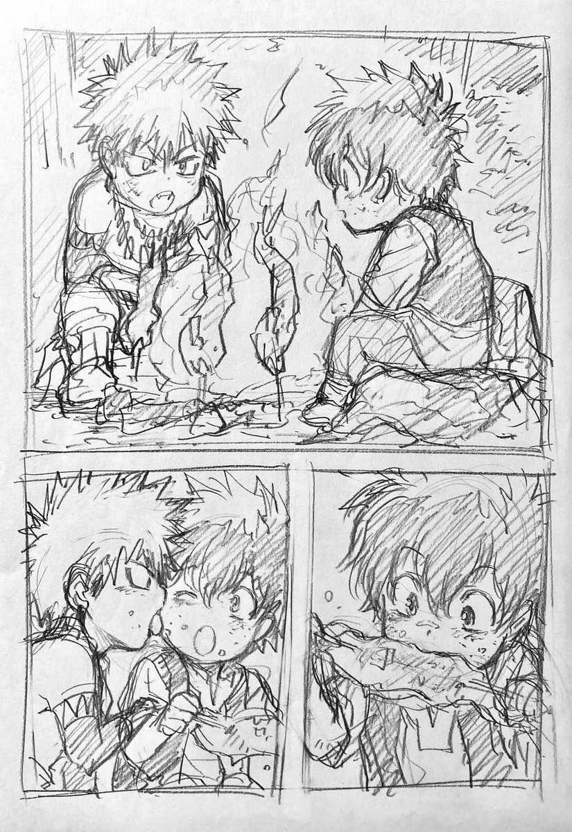 ラフ描き、💥🥦、十傑

過去絵発掘、再掲3 