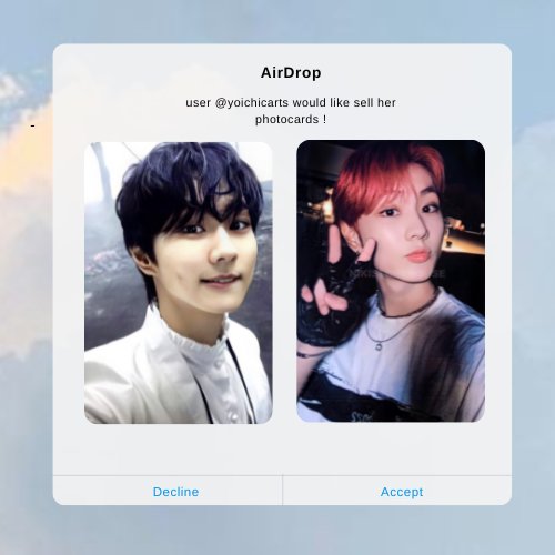 𓂃𓈒 wts lfb ph   ↓ 
               Jungwon Set
☁️ onhand
☁️1,350 set
☁️ can tingi senkou only
☁️ can also trade to a lighstick (wtt lft)

t. jungwon lipbite solo jacket senkou type B soundwave round 2 sw manifesto lucky draw ld noot noot