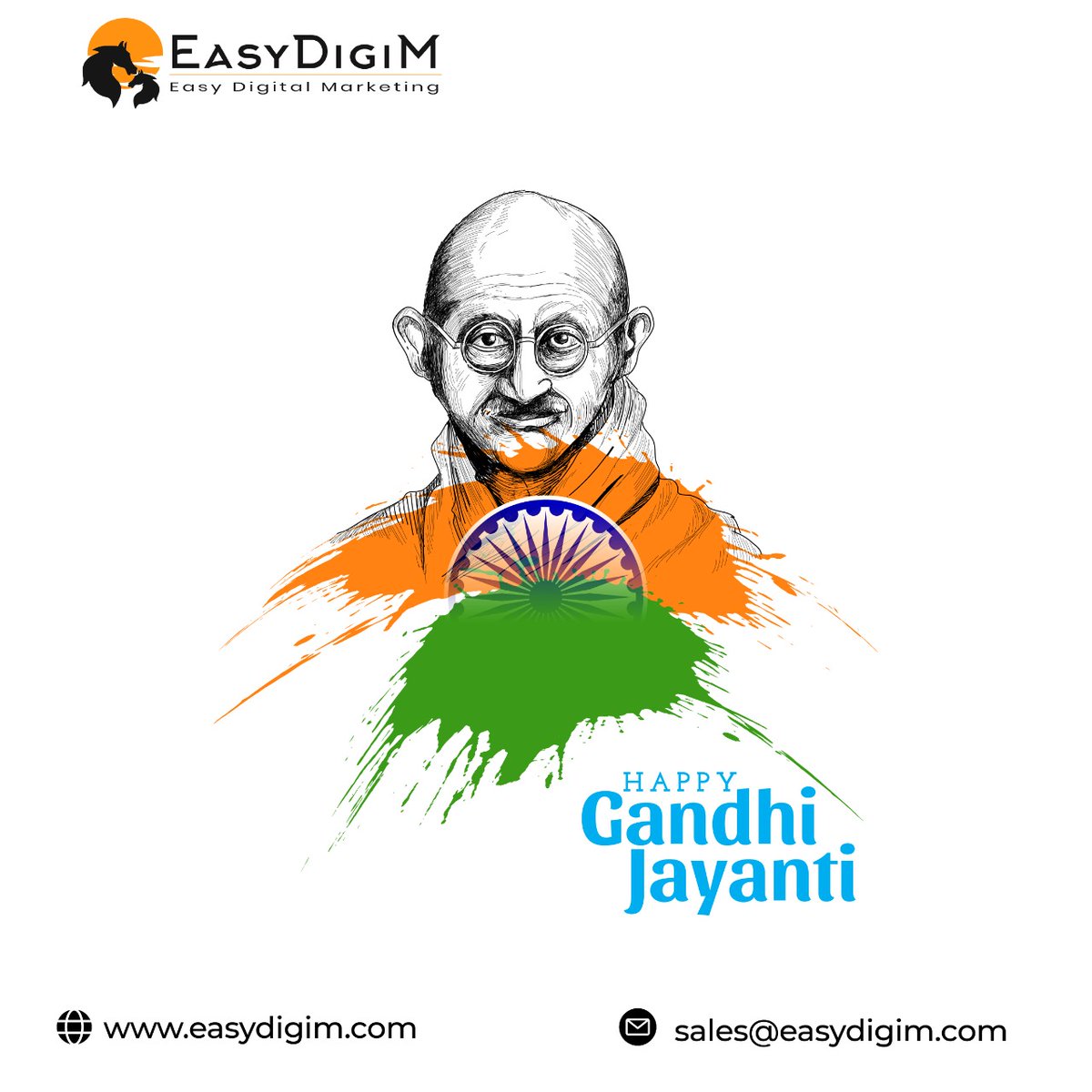 EasyDigiM's tweet image. Pleasing a single heart by a single act is better than a thousand heads bowing in prayer. Remembering the teachings of the great leader on his birth anniversary. Wishing you a Happy Gandhi Jayanti.
.
.
#Easydigim #gandhijayanti #mahatmagandhi #india #gandhiji #gandhiquotes