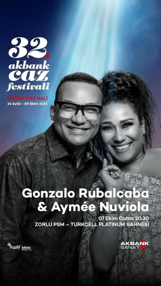 Günaydın, iyi pazarlar.
32. Akbank CAZ Festivali Özel Programından seçtiklerimiz...
Gonzalo Rubalcaba
My funny valentine &amp; Caravan
<a href="/AkbankSanat/">Akbank Sanat</a> ile "Şehrin CAZ hali"
<a href="/Cazkolik/">Cazkolik</a> <a href="/arsivimden/">Arşivimden Mikrofona</a> ile #cazheryerde
bit.ly/3C9GFpl