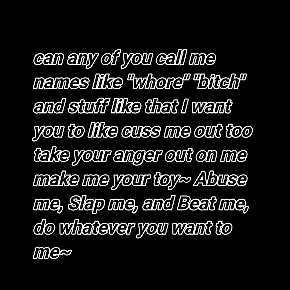 FuckMeHardlyy's tweet photo. Dms Are Opened!☺ #rapeme #fuck mehardly #forcedsex #Kinkyboots #DmsAreOpened #JustFuckMe!! https://t.co/UzR7n8QVR6