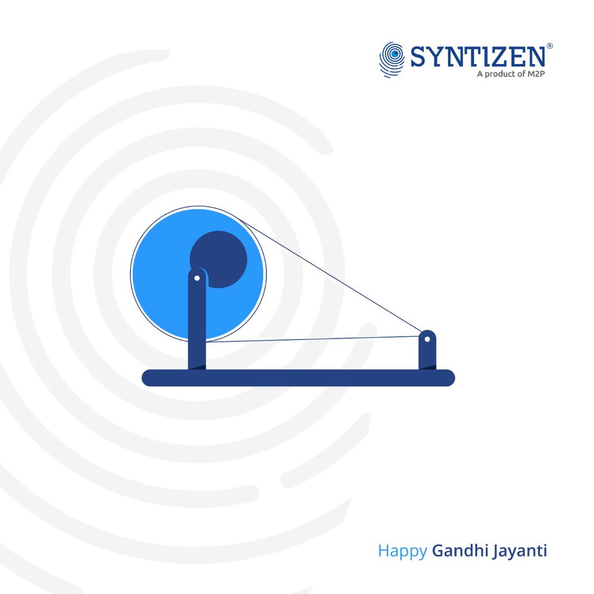 syntizenindia's tweet photo. Gandhi Jayanti wishes from all of us at Syntizen. Today, we remember the Mahatma, his wisdom that transcended boundaries, his life, and his teachings.

#GandhiJayanti #Gandhiji #Peace #India https://t.co/vWhp38PgTS