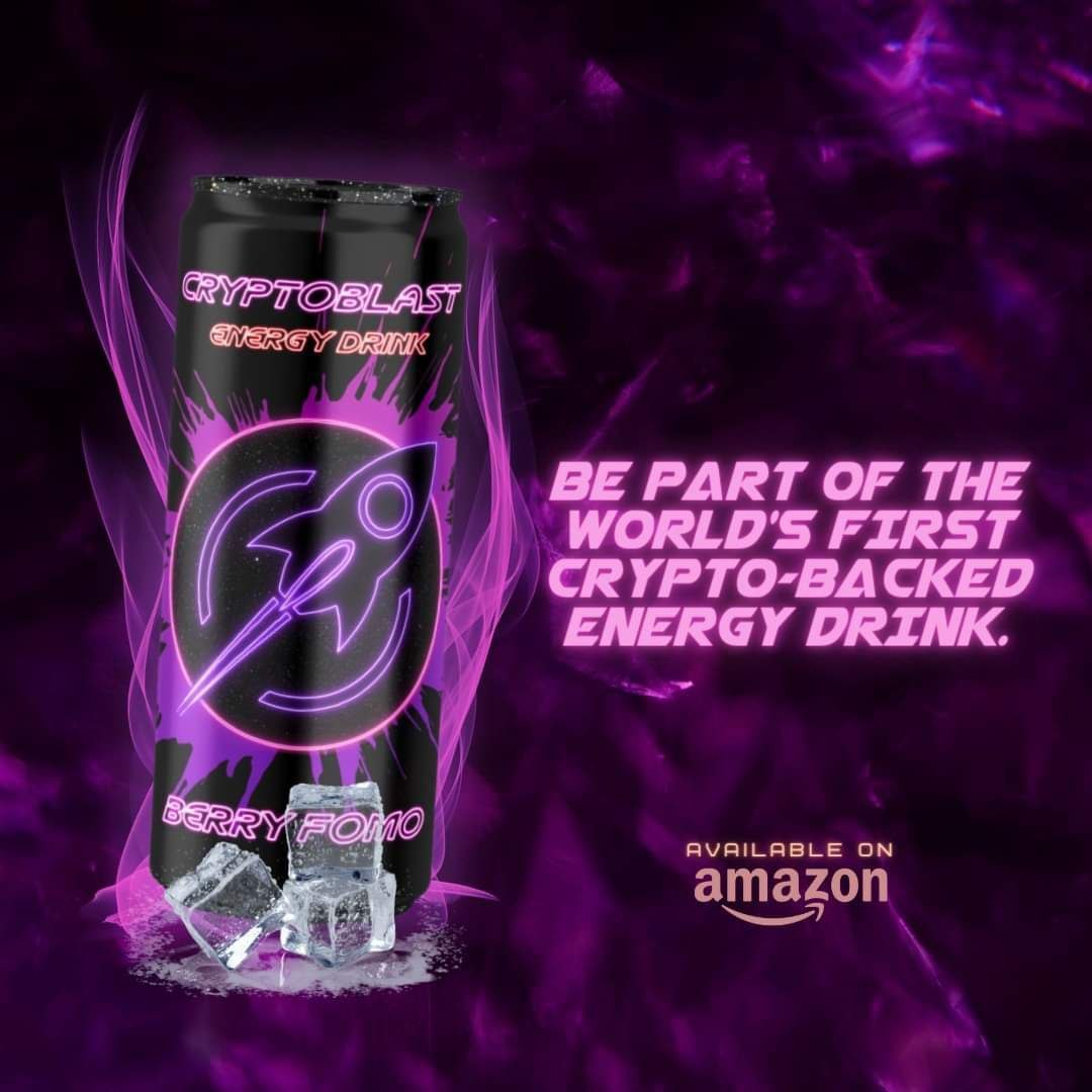 NINJA_CBT's tweet photo. @CryptoEmdarks Unvalued gem in the truest sense of the term is #CryptoBlastt. A real TANGIBLE #crypto product available to buy on #amazonfba with free #NFTGIVEAWAY retail rollout coming, 30% profit sharing, #ADA rewards for holding and a  metaverse vending machine.Ohh. Grab some merch as well😊 https://t.co/FG3XgSMEb8