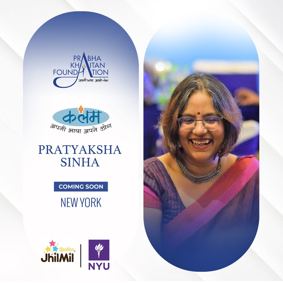 We are excited to have @prats9, critically acclaimed author in the next session of #Kalam in #NewYork. Stay tuned for further updates! @nyuniversity @Kalam_Overseas