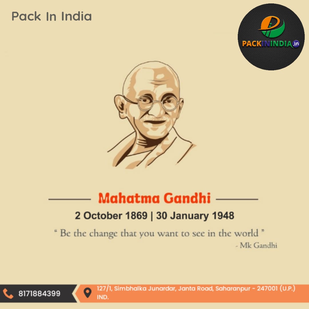 PackInIndia's tweet photo. Let's Salute one of the Great Soul of India Mahatma Gandhi Ji !
Pack In India
#packaging #packagingdesign #packaging #custompackaging #packagingideas #foodpackaging #packing #packagingshop #packaging #newpackaging #prettypackaging #packinindia #clara https://t.co/CtVk0Ay5Rb https://t.co/kX315oJvbQ