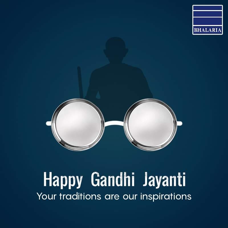 BhalariaBombay's tweet photo. A nation’s culture resides in the hearts & soul of its people. Happy Gandhi Jayanti 😁
.
#gandhijayanti #october #india #nation #freedom #traditions #steelutensil #masaladabba #stainlesssteel #thaliset #kadai #triplycookware #stainlesssteelcookware https://t.co/AN77AQOiDK