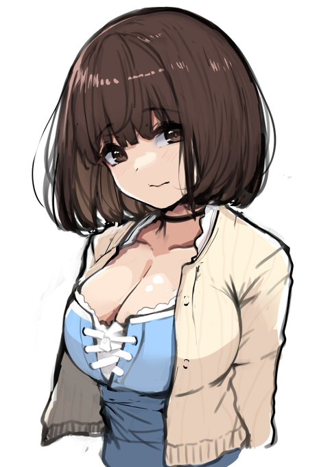 胸元がセクシーな伊織もえさん
#moeeArt 