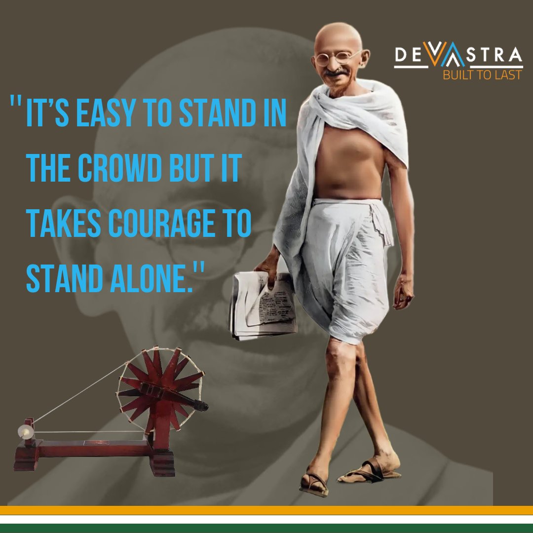 DevastraTactic's tweet photo. On the occasion of the 153rd birth anniversary of Mahatma Gandhi, Devastra pays homage to the Father of the Nation.

#GandhiJayanti #Gandhiji #GandhiJayanti2022 https://t.co/ddwNyIxqbu