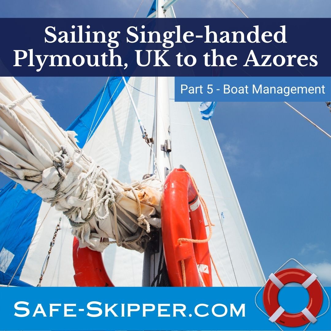 SafeSkipper's tweet photo. ⛵ Sailing Single Handed to the Azores. Part 5 - Boat Management ⚓

Bernie Branfield, shares his account of sailing from Plymouth, UK to the Azores - 2022 Jester Challenge.

🌐 https://t.co/dFht0OSVda

#sailing #yachting #SailingSingleHanded #JesterChallenge #Jester2022 https://t.co/rzR7O3lQiJ