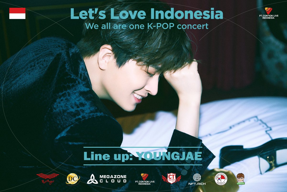 redangelkorea's tweet photo. [ LET’S LOVE INDONESIA - WE ALL ARE ONE K-POP CONCERT ]

Official line-up: #YOUNGJAE

Eits, bukan hanya BamBam, nih! GOT7 Youngjae juga akan ikut meramaikan We All Are One K-Pop Concert, yeay~ 🎊 Ahgase, are you ready? 🫶🏻

#LetsLove_Indonesia #WeAllAreOne #ctlid #GOT7_YOUNGJAE https://t.co/AIiRHqsx3a