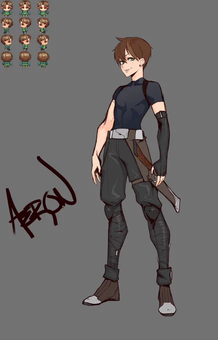 Generic Protag Aeron achieved...took way longer than I would've liked XD 