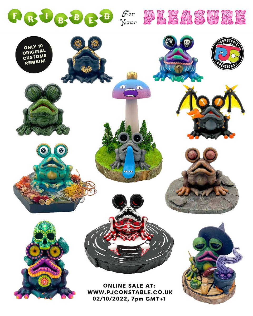 toysrevil's tweet photo. #toynews on #TOYSREVIL: https://t.co/sve0JaBKBF
Post-#DesignerConLondon Online Sale for "Fribbed for Your Pleasure" Customs on https://t.co/l44PMNUhdD (October 2nd at 7pm GMT+1). Updates via @pjconstable
#toyblog #toysblog #toysrevilblog https://t.co/0ZiWuvopIG