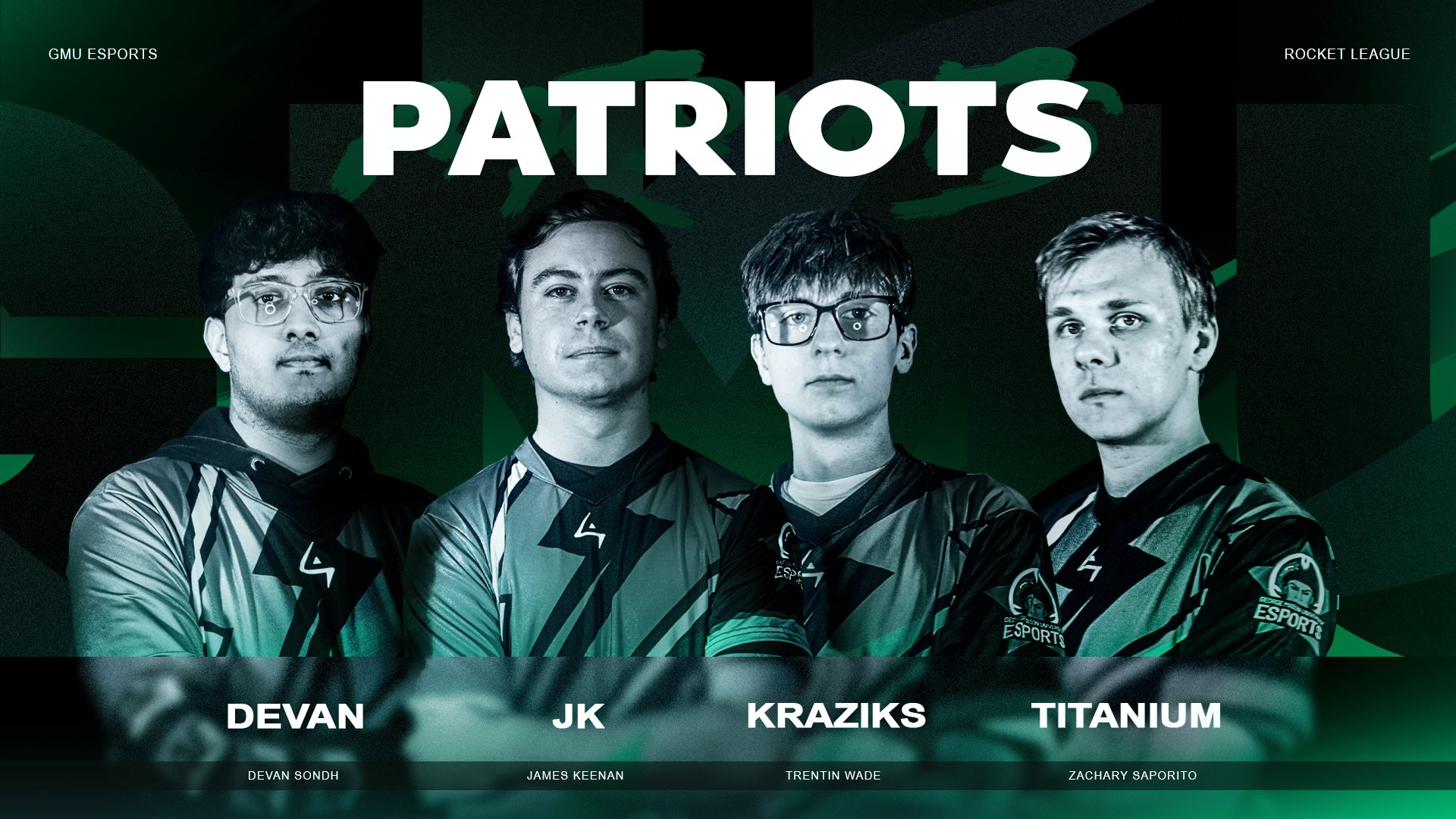 GMU Esports on Twitter "Introducing the GMU Rocket League teams for