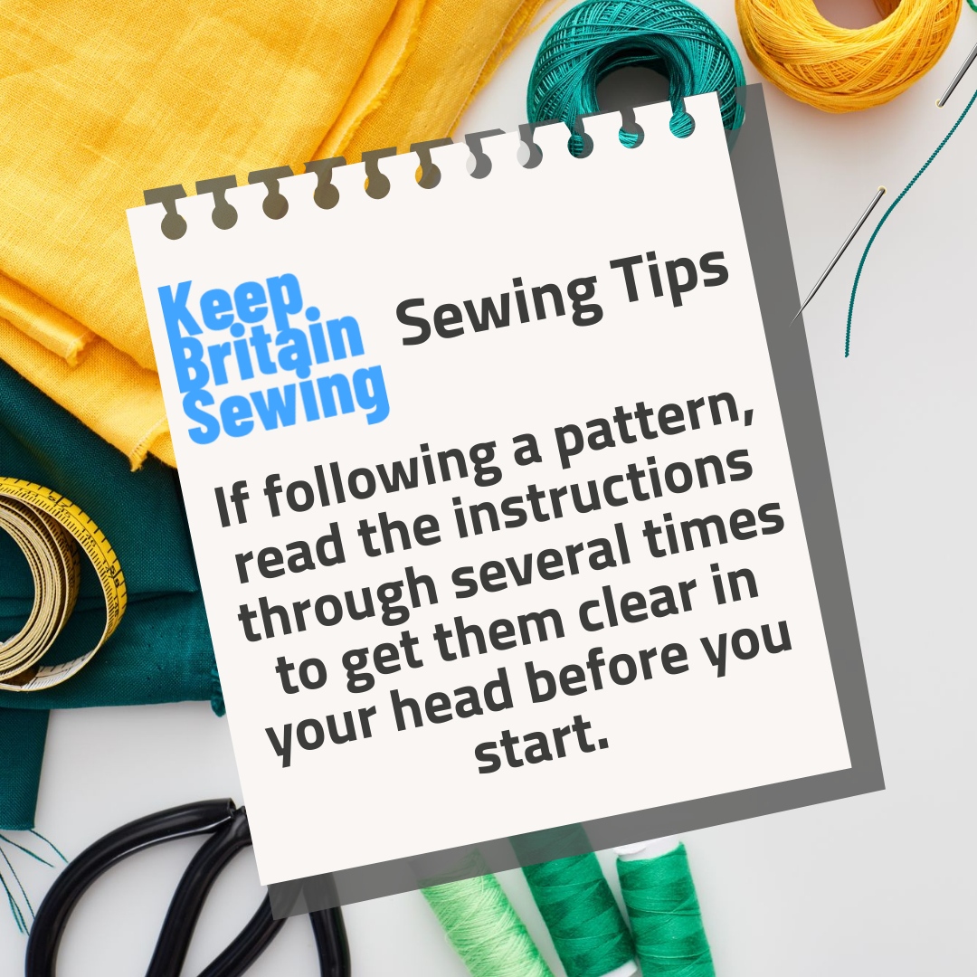 For more hints, tips and tutorials, head over to keepbritainsewing.com

#sewist #sew #sewinglove #sewingmachine #sewingtips #sewing #sewingbee