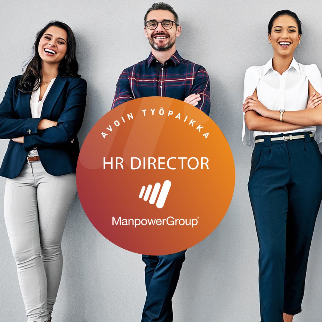 #REKRY! Johtoryhmässämme on tilaa – voisitko sinä olla seuraava henkilöstöjohtajamme? Meillä hän vastaa Suomen ManpowerGroupin koko People &amp; Culture -toiminta-alueesta ja tukee lisäksi Baltian maita. Lue lisää: hubs.ly/Q01nxh_20 #rekrytointi #hrsome #työpaikat