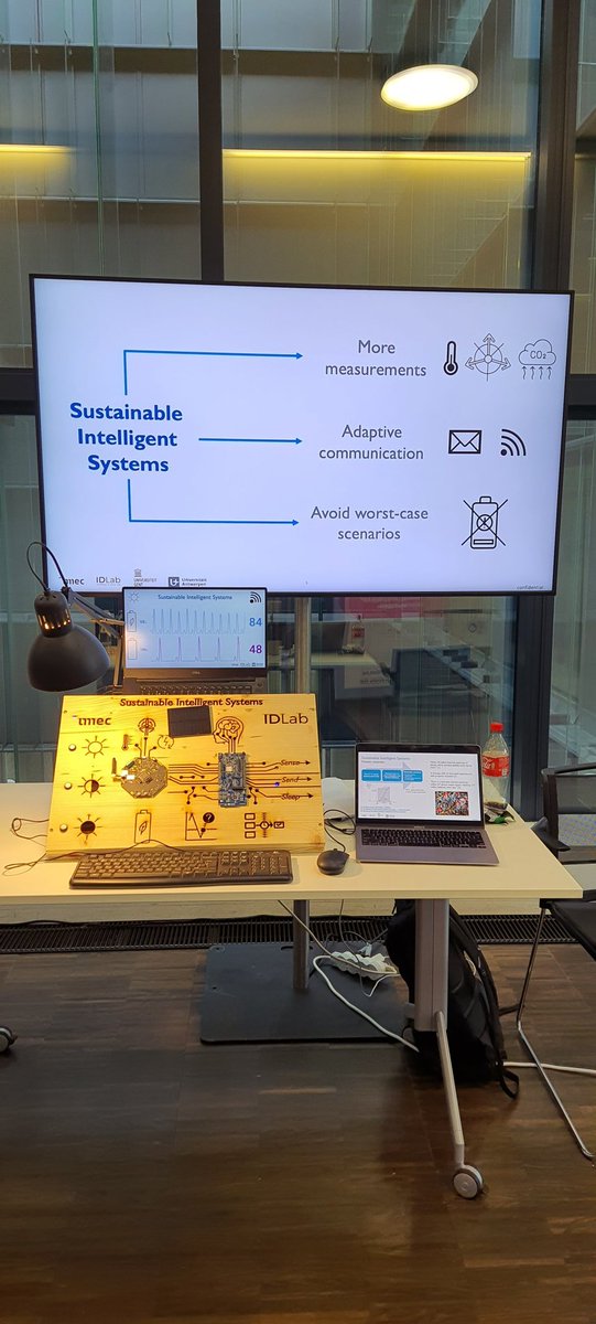 Great experience explaining Sustainable Intelligent Solution (SIS) in <a href="/imecVlaanderen/">imec in Vlaanderen</a> open day, Leuven

Especially to kids and amazed with the curiosity they have for future. "can we have SIS toys?" 

<a href="/IDLabResearch/">IDLab</a> <a href="/imec_int/">imec</a> <a href="/UAntwerpen/">UAntwerpen</a> <a href="/maartenweyn/">Maarten Weyn</a> <a href="/jfamaey/">Jeroen Famaey</a> <a href="/rafberkvens/">Raf Berkvens</a>
