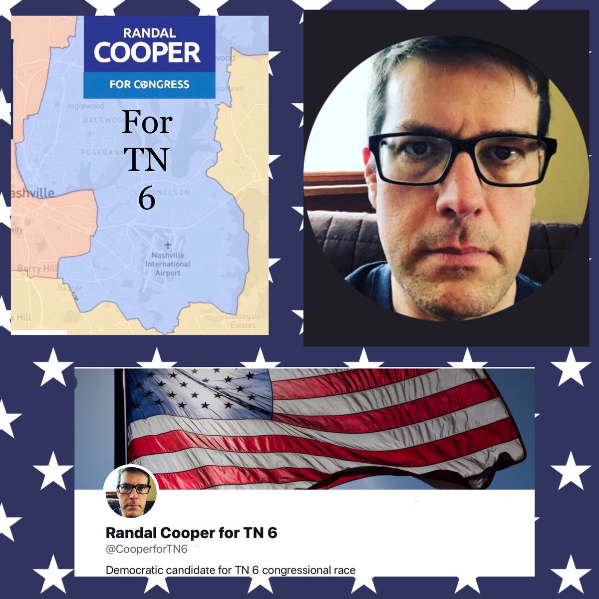 DogsofDem's tweet photo. @johnpavlovitz We have so many that need to go! And replaced with these great candidates! #VoteBlueTennessee
#TomCook
@CooperforTN6 
@Campbell4TN 
@BryanLanganTN https://t.co/KkhEmrjaMn