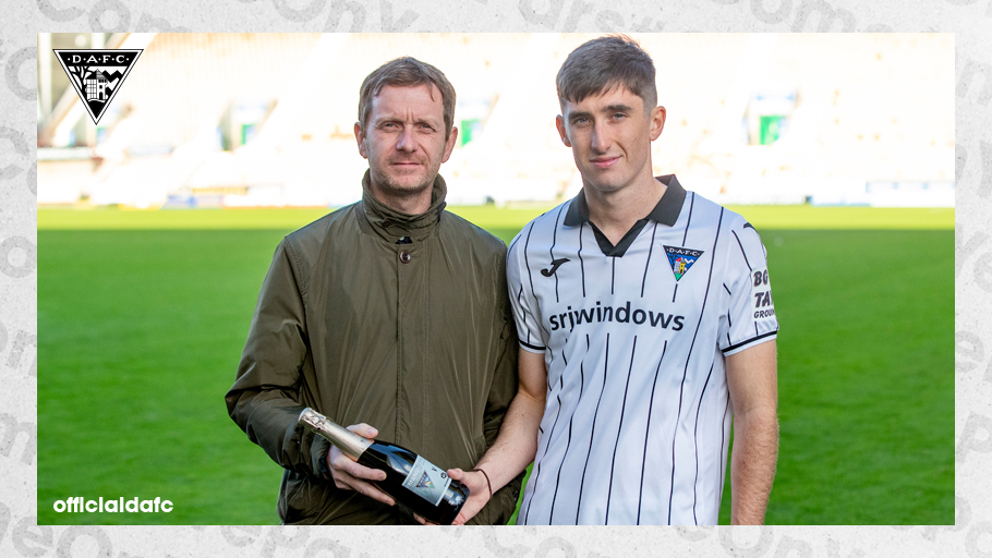 Thank you to yesterday's match ball sponsor Derek Smith ATD Ltd They also selected Chris Mochrie as the man of the match.