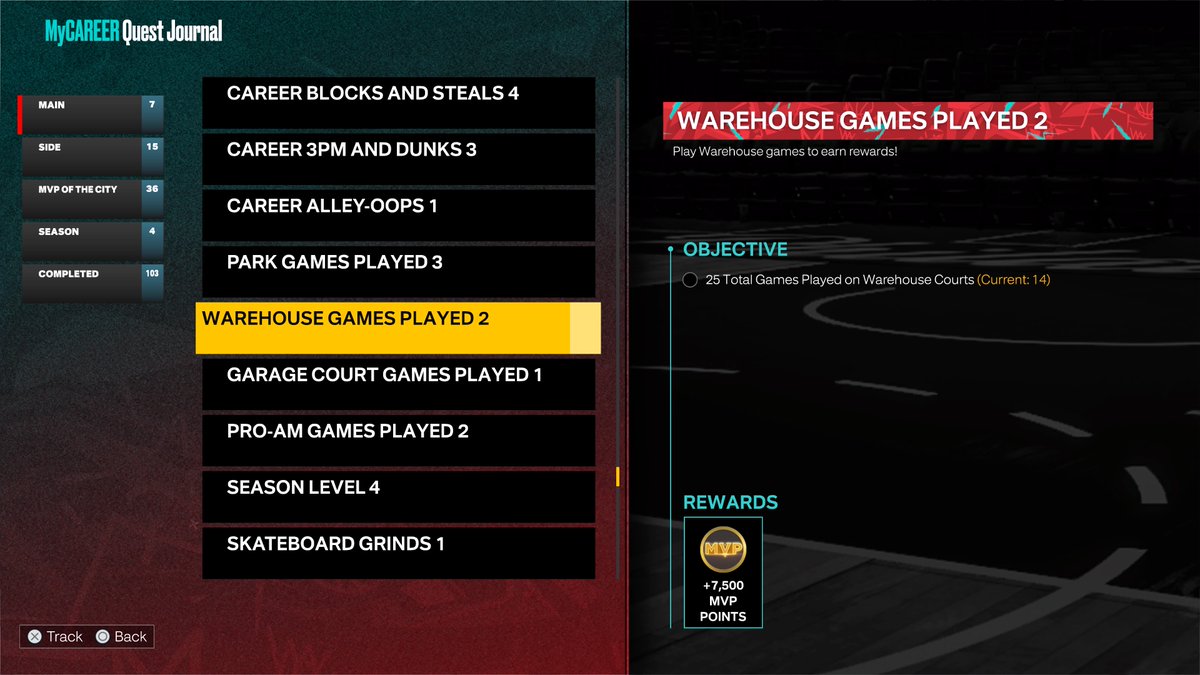 SharityPS's tweet photo. But funny that warehouse quest is still in #NBA2K23. Just another proof that 2K gives a fk on quality, the community or progress. #money lets them stay alive https://t.co/qAygQKzZ3h