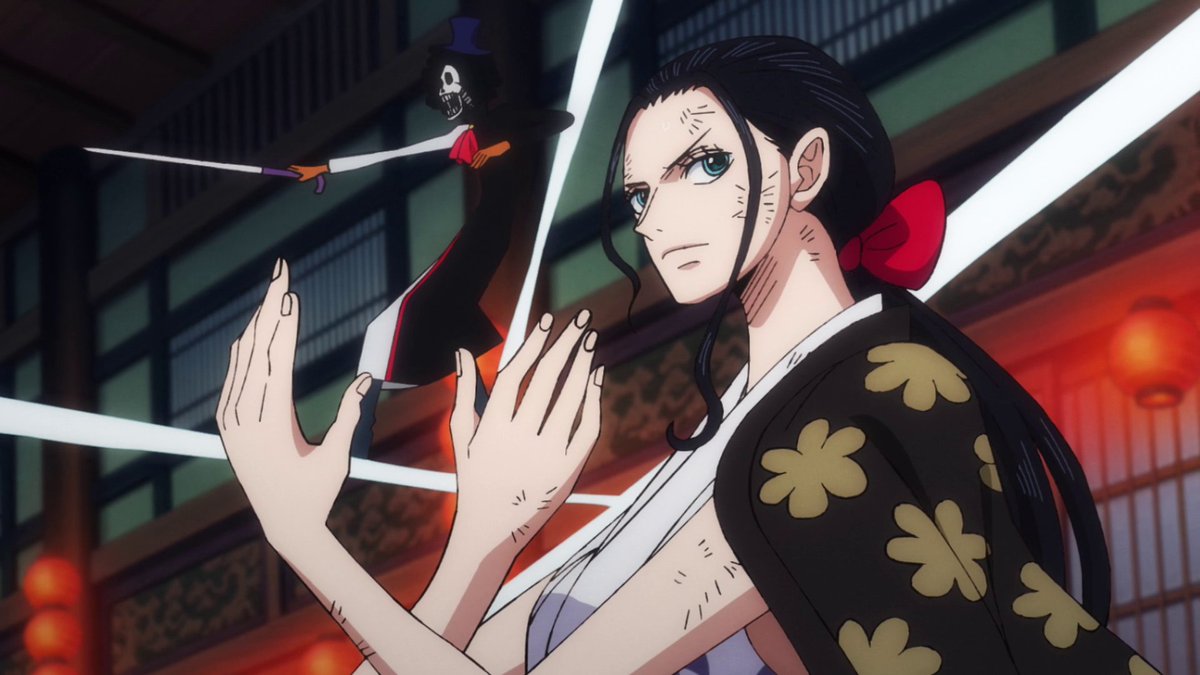 ANIMATION OF ONE PIECE on Twitter "ワンピース 第1035 百獣蹂躙！光月家の終焉！ Source