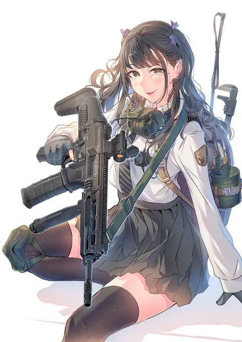 イカロス出版様から発売されますムック本「ガン&ガール イラストレイテッド アサルトライフル・バトルライフル編 」にて表紙カバーを描かせて頂きました。月24日発売です、どうぞ宜しくお願いいたします。 