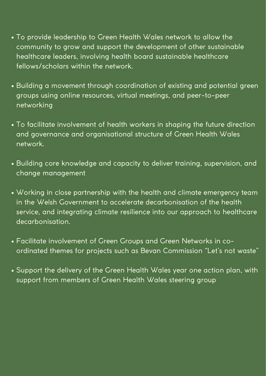 GreenHWales's tweet photo. 📢 Paid Opportunities to join the Green Health Wales team! 🌍🏴󠁧󠁢󠁷󠁬󠁳󠁿

Passionate about sustainable healthcare? Have the skills to work on some of the below? 

We'd love to hear from you! 📩
https://t.co/SHE0wMXih4 https://t.co/NpaWWmdw5G