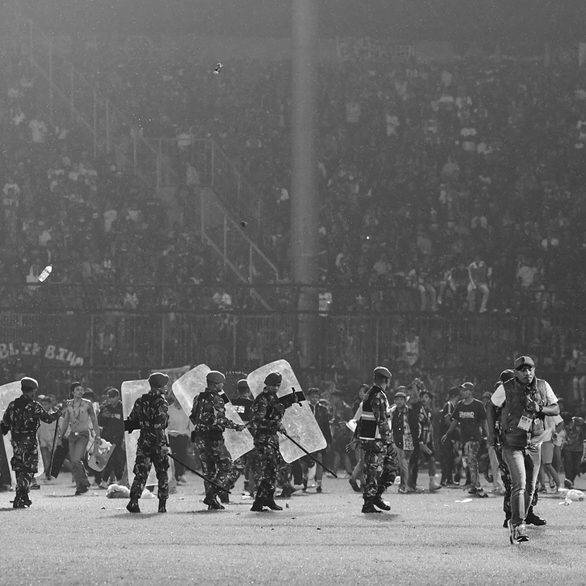 We are shocked by the tragedy in Malang, Indonesia. 

Our deepest condolences go out to the victims, their friends, families and all affected.