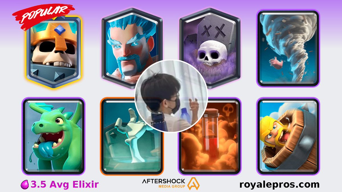 .@RealPhoenixLam has won grand challenge on 02/10/2022 16:51:09 SGT [Skeleton King,Ice Wizard,Graveyard,Tornado,Baby Dragon,Tombstone,Poison,Barbarian Barrel]

Deck: link.clashroyale.com/deck/en?deck=2…

GC Logs: royalepros.com/viewprofile/CU…

Powered by @ AMGinfluence