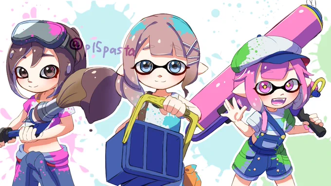 ※スプラパロイカかタコかは雰囲気で選びました 