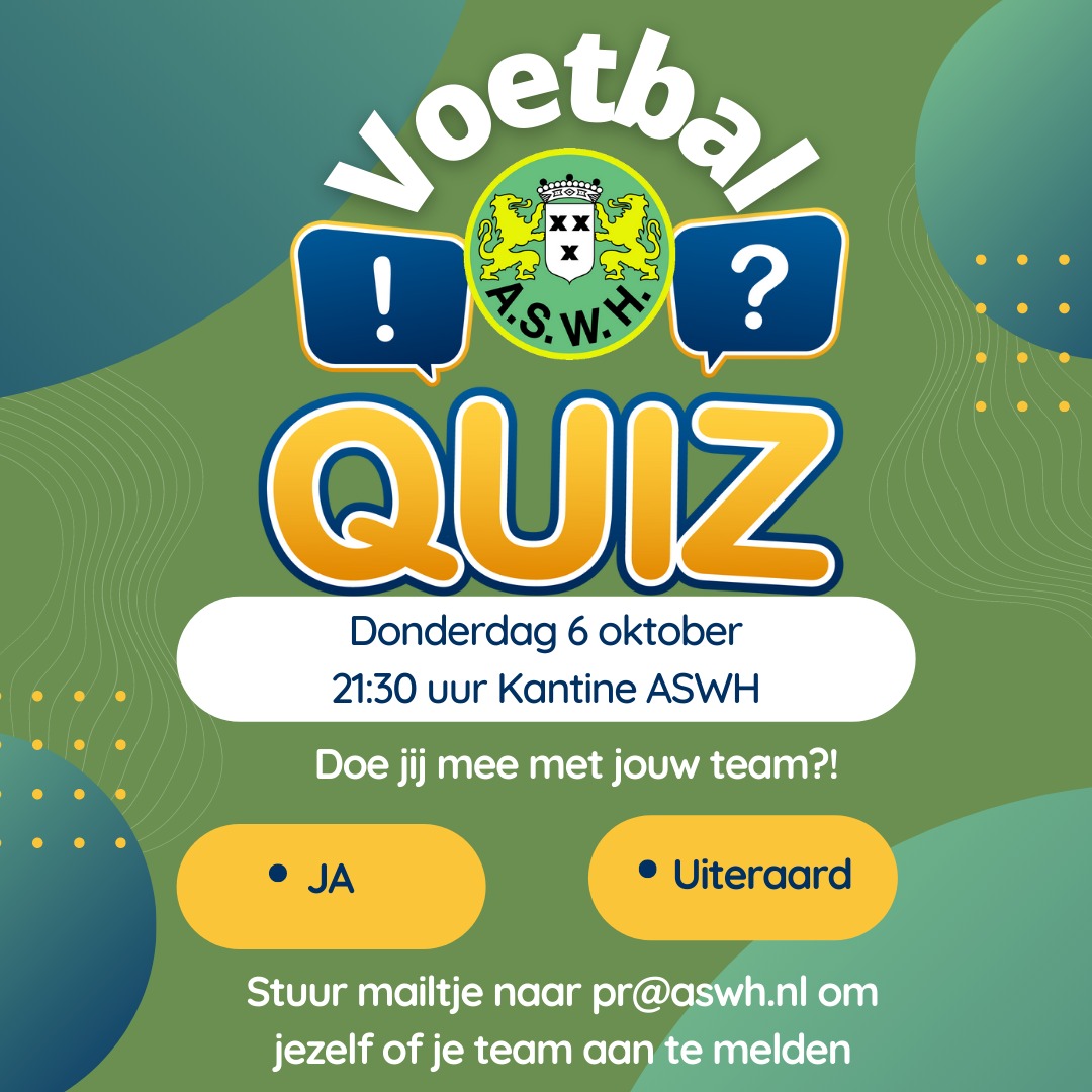 Proeftrainen Vrouwenvoetbal | ASWH