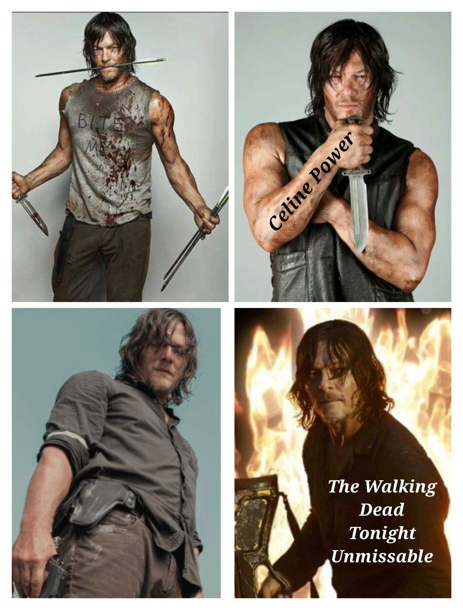 CelinePower2's tweet photo. Must watch all The Walking Dead Returns tonight with Norman Reedus leading the way, So excited to see my fav back on screen as Daryl Dixon.

#NormanReedus 
#twd #mustwatch #DarylDixon #returnstonight #TheWalkingDead  @wwwbigbaldhead @WalkingDead_AMC  @angelakang #FortNormanReedus https://t.co/gJtOeHlPNW