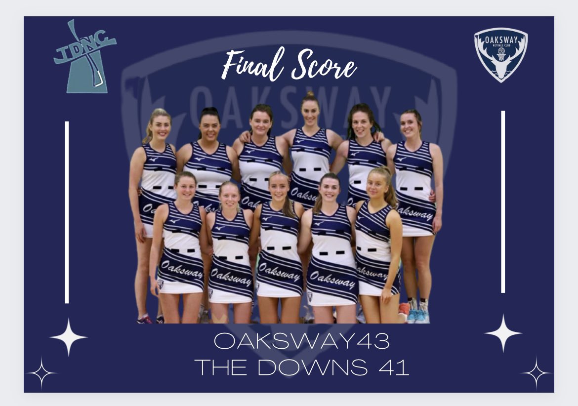 Prem 2

What a win !!!! 

<a href="/EnglandNetball/">England Netball</a> <a href="/NetballComments/">Courtside Comments</a> 

Thank you to <a href="/TheDownsNetball/">TheDownsNetballClub</a> for a great game