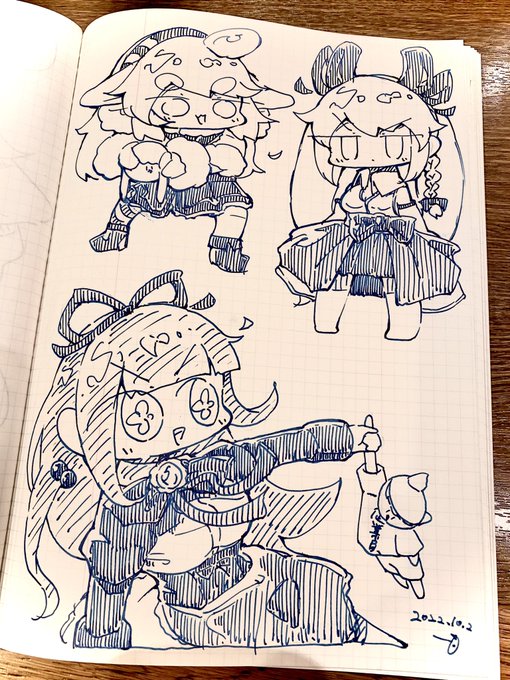 今日のお絵描きのやつ 