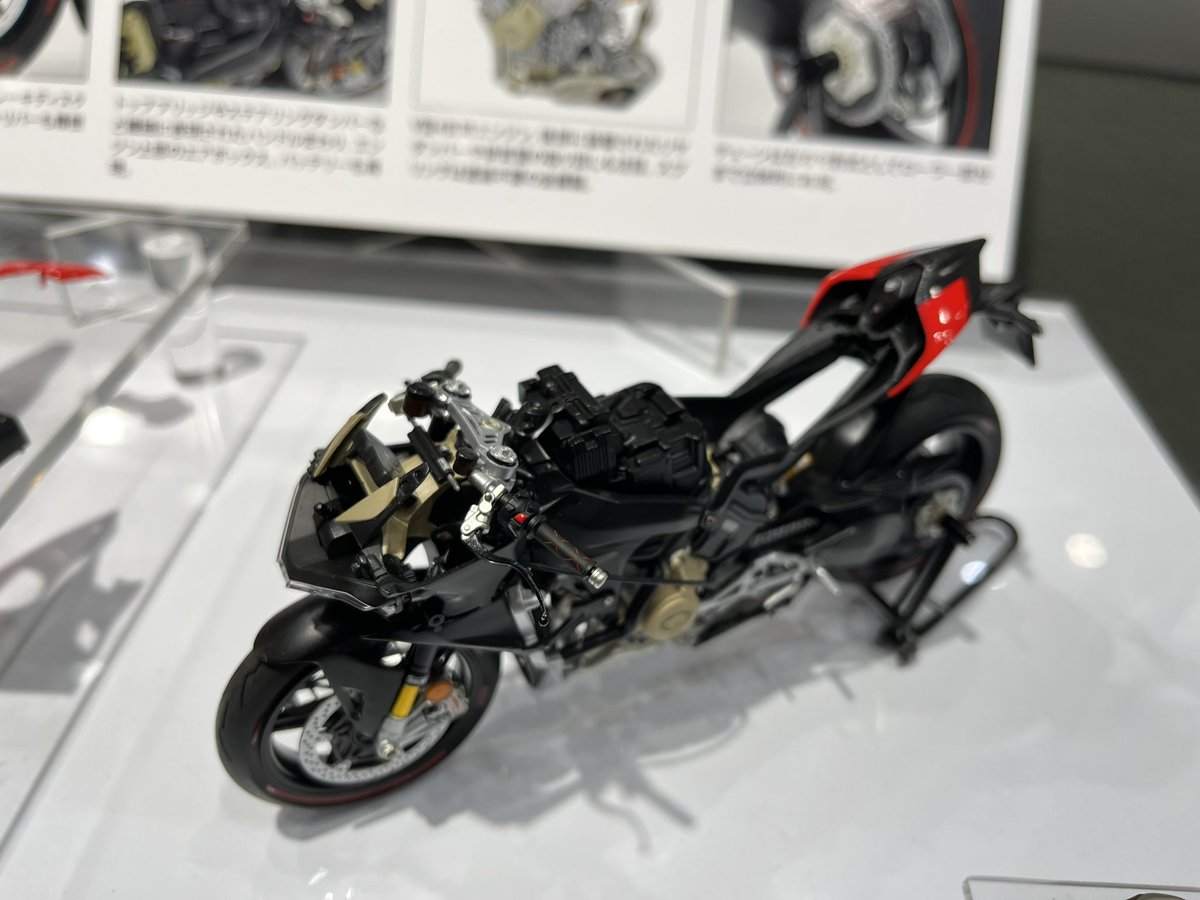 kazu55z's tweet photo. タミヤブースで新作発見😊
#tamiyainc 
#modelhobbyshow https://t.co/R4jxPQbrOc