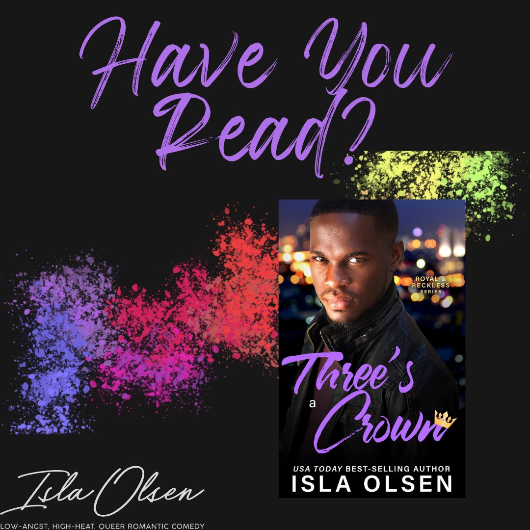 RT <a href="/IslaOlsenAuthor/">Isla Olsen</a>: Have You Read ?

Comment with  a 👑 if you have - if you haven't link is below :) 

Amazon US: amazon.com/Threes-Crown-R…

#IslaOlsenBooks #MMRomanceAuthor #MMRomance #AmWriting #KelliMareePA #Bookstagram #QueerRomance #GayReads #IndieA…