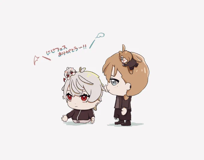 にじフェスありがとう! #くろのあとりえ #KuzuArt #かな絵 