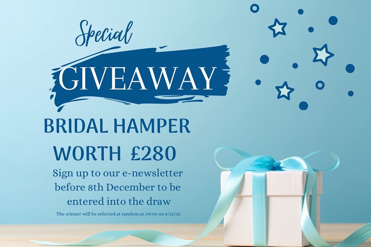 GIVEAWAY TIME - as part of our 10 year anniversary celebrations! To enter all you have to do is sign up to our monthly e-newsletter - it’s THAT simple!  Here’s the link to follow eepurl.com/ianMp9.   🥰🤩😍 GOOD LUCK!