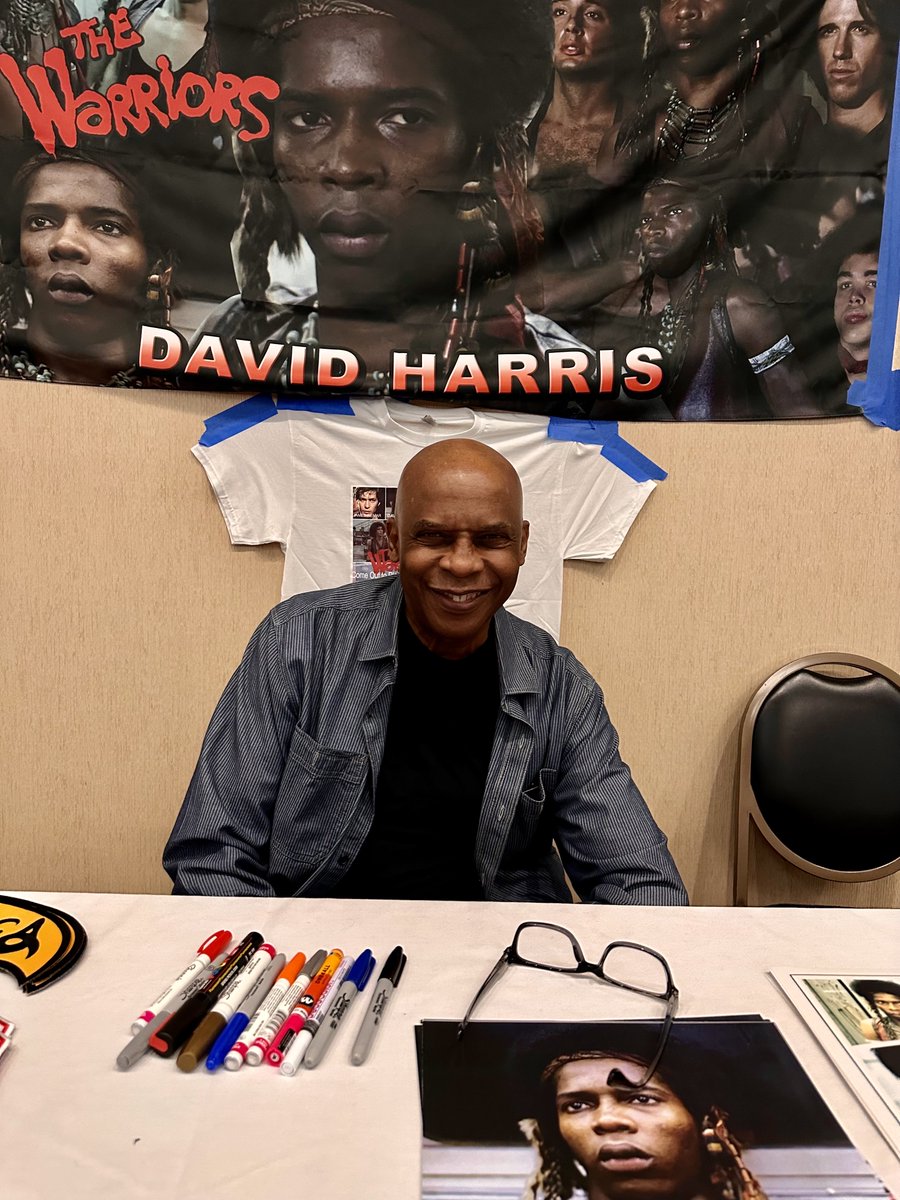 megafestcon's tweet photo. Meet David Harris at Super Megafest today. #thewarriors #celebs #SuperMegafest #massachusetts https://t.co/uqHuBq2GuS