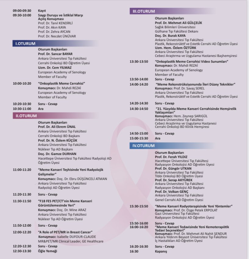 ‘Meme Kanserinde Yeni Ufuklar Sempozyumu’unda birbirinden değerli konuklarımıza ev sahipliği yapmanın onurunu yaşıyoruz. Katılım için kayıtlarınızı bekliyoruz #Memekanseri #KadınSağlığı #CebeciHastanesi <a href="/ankarailsaglik/">Ankara İl Sağlık Müdürlüğü</a> <a href="/AnkaraUni/">Ankara Üniversitesi</a> <a href="/Ankaratip1945/">Ankara Üniversitesi Tıp Fakültesi</a> <a href="/AKINKAYA6/">Prof.Dr. Akın Kaya</a> <a href="/SancarBayar/">Sancar Bayar</a>