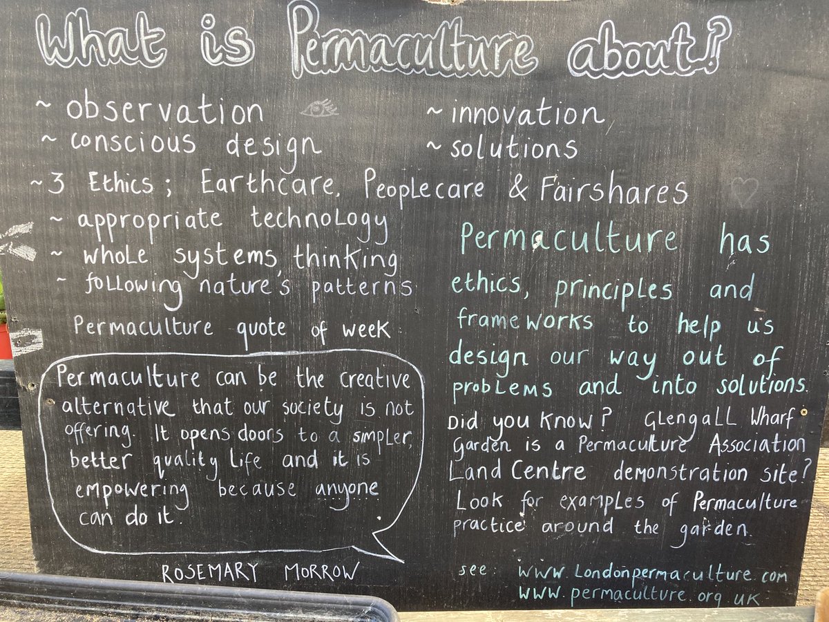 Great explainer ⁦<a href="/Glengall_Garden/">Glengall Wharf Garden</a>⁩ about #permaculture londonpermaculture.com permaculture.org.uk ⁦<a href="/PermacultureMag/">Permaculture Mag</a>⁩ ⁦@Permaculture_uk⁩ ⁦<a href="/PermacultureSco/">PermacultureScotland</a>⁩
