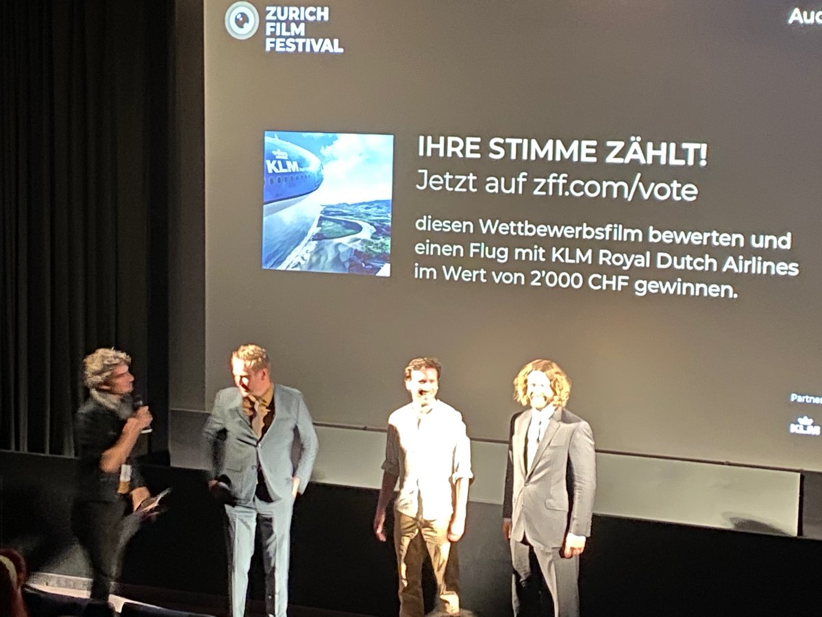 taisadcognitive's tweet photo. @zurichfilmfest Happy!!! 🤩👏👏👏👏👏 https://t.co/WxbIG2t9Ze