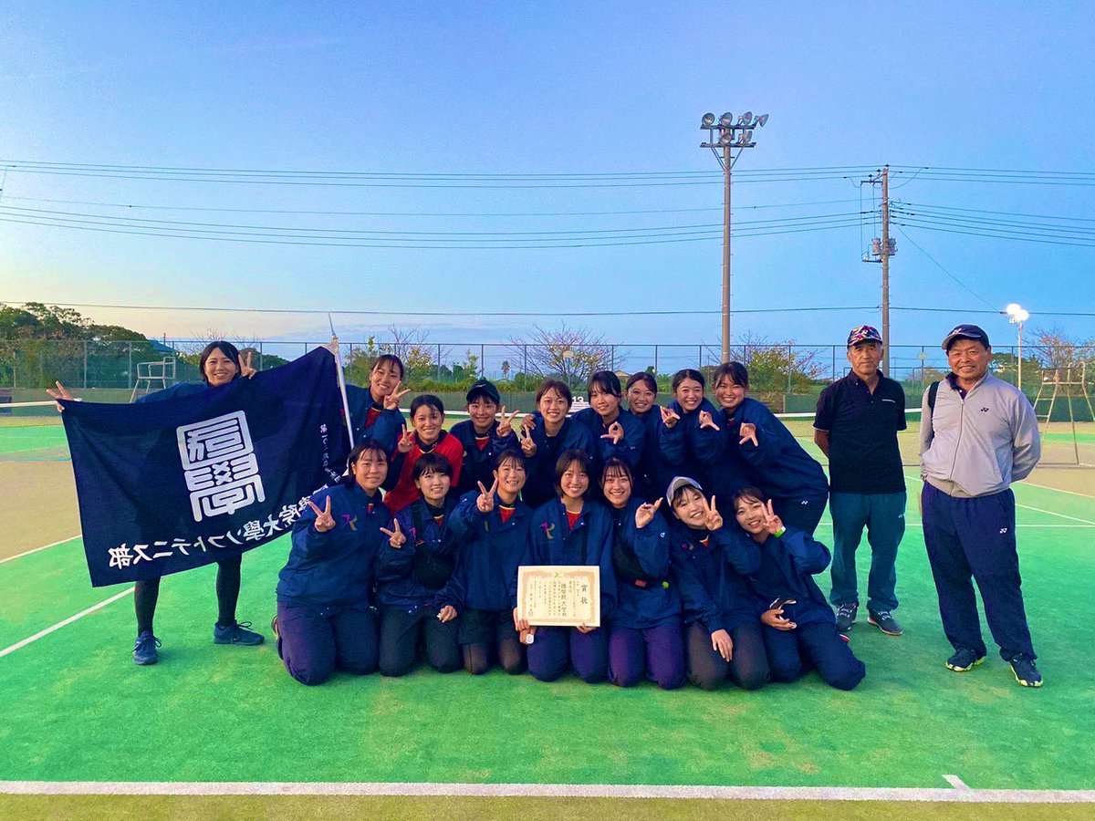kgu_softennis's tweet photo. 関東学生ソフトテニス秋季リーグ戦

【男子部】
3勝2敗    2位 🥈

【女子部】
４勝1敗   3位 🥉

という結果になりました❗️

応援ありがとうございました‼ https://t.co/h2vSE5zZRr
